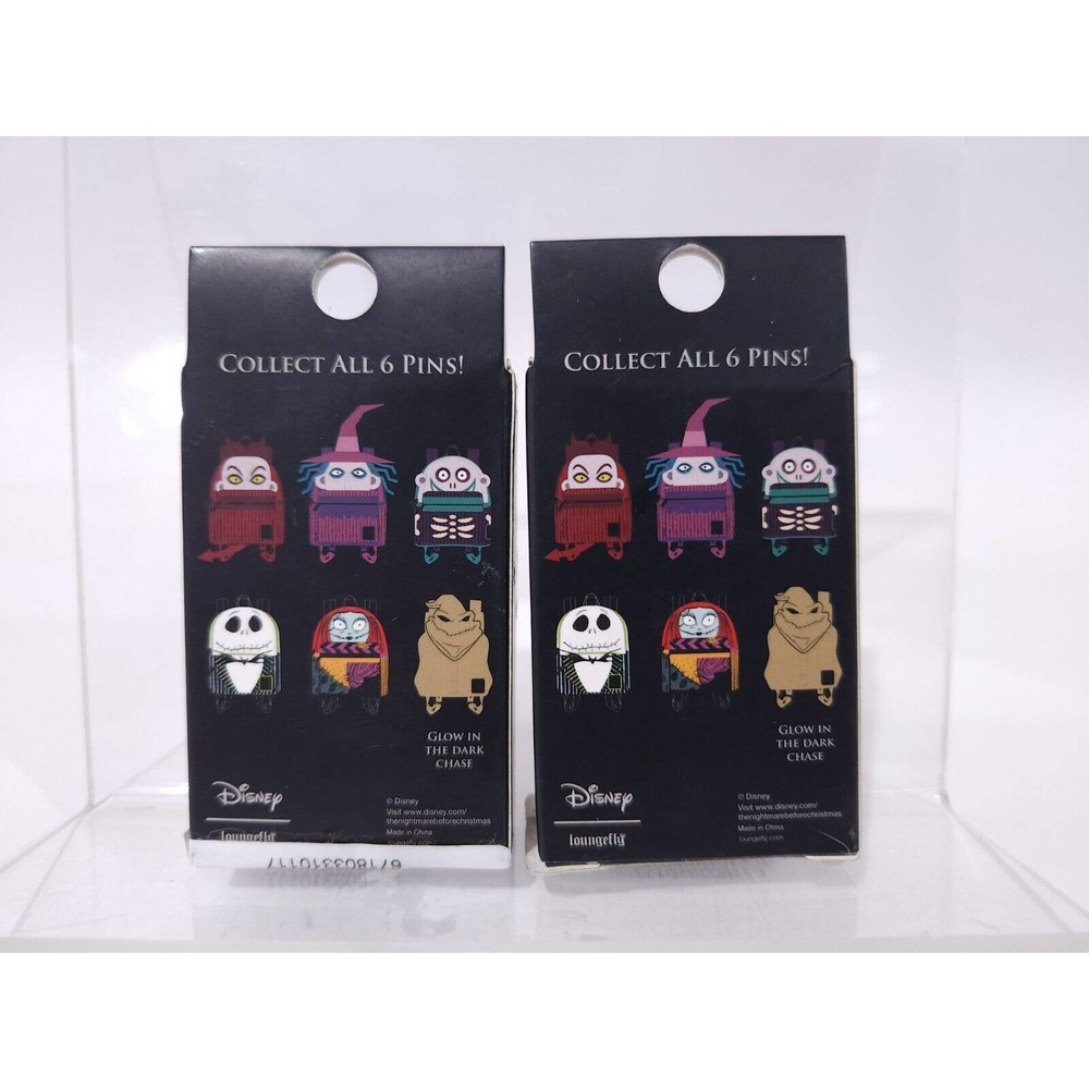Set of 2 Brand new Loungefly Disney Nightmare Before Christmas Blind Box Pins - Picture 4 of 4